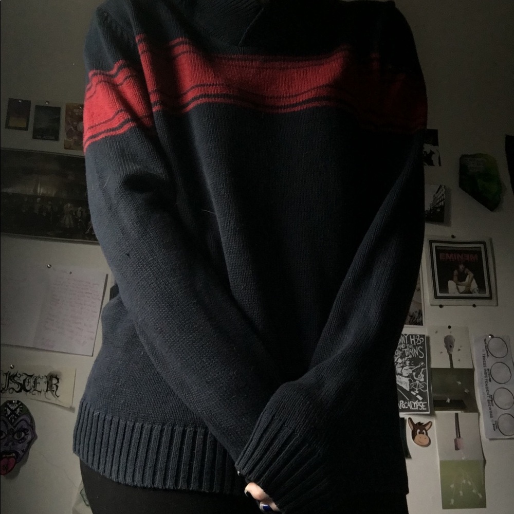 stripe sweater